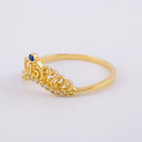 Anillo Corona 15's 1.95g / T7 3/4 Oro Amarillo 18K