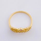 Anillo Corona 15's 1.85g / T7 Oro Amarillo 18K