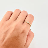 Bubble Flower Ring 1.5g / T6 1/4 Yellow Gold 18K