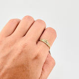 Crown Ring 15's 1.3g / T6 3/4 Yellow Gold 18K