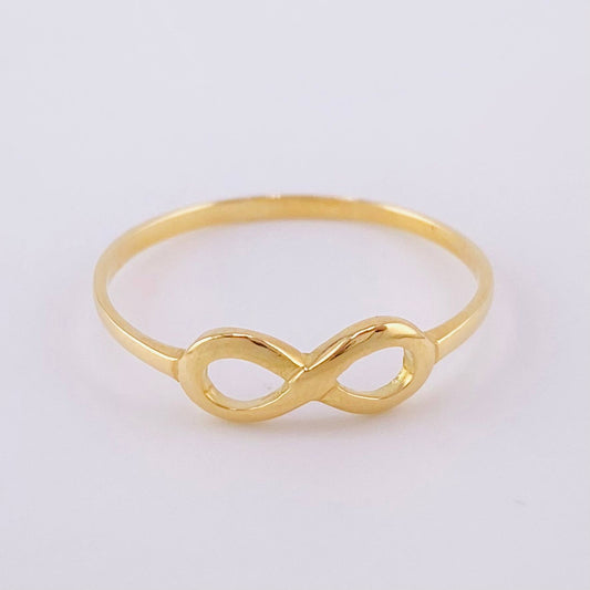 Anillo Infinito 1.05g / T5 3/4 Oro Amarillo 18K