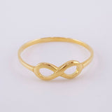 Anillo Infinito 1.1g / T7 3/4 Oro Amarillo 18K