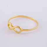 Anillo Infinito 1.05g / T5 3/4 Oro Amarillo 18K