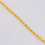 Pulso Lazo 4.35g / 7 3/4 in / 4.4mm Oro Amarillo 18K
