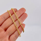 Pulso Lazo 1.7g / 7 1/2 in / 2.7mm Oro Amarillo 18K