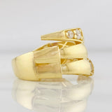 Snake Ring 5.9g / Size 7 1/4 Yellow Gold 18K