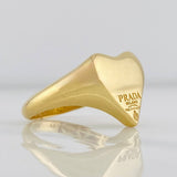 Heart Ring P 2.75g / T7 1/2 Yellow Gold 18K