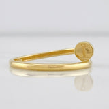 Nail Ring 1.4g / T6 3/4 Yellow Gold 18K
