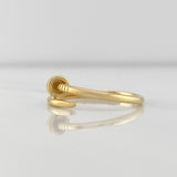 Nail Ring 1.4g / T6 3/4 Yellow Gold 18K