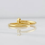 Anillo Clavo 1.5g / T7 1/2 Oro Amarillo 18K