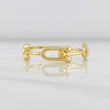 Anillo Orbita 1.55g / T7 Oro Amarillo 18K