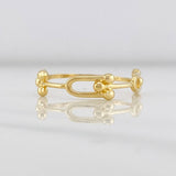 Orbita Ring 1.4g / T6 1/4 Yellow Gold 18K