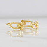 Anillo Orbita 1.55g / T7 Oro Amarillo 18K