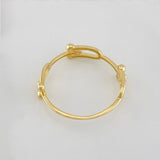 Anillo Orbita 1.55g / T7 Oro Amarillo 18K