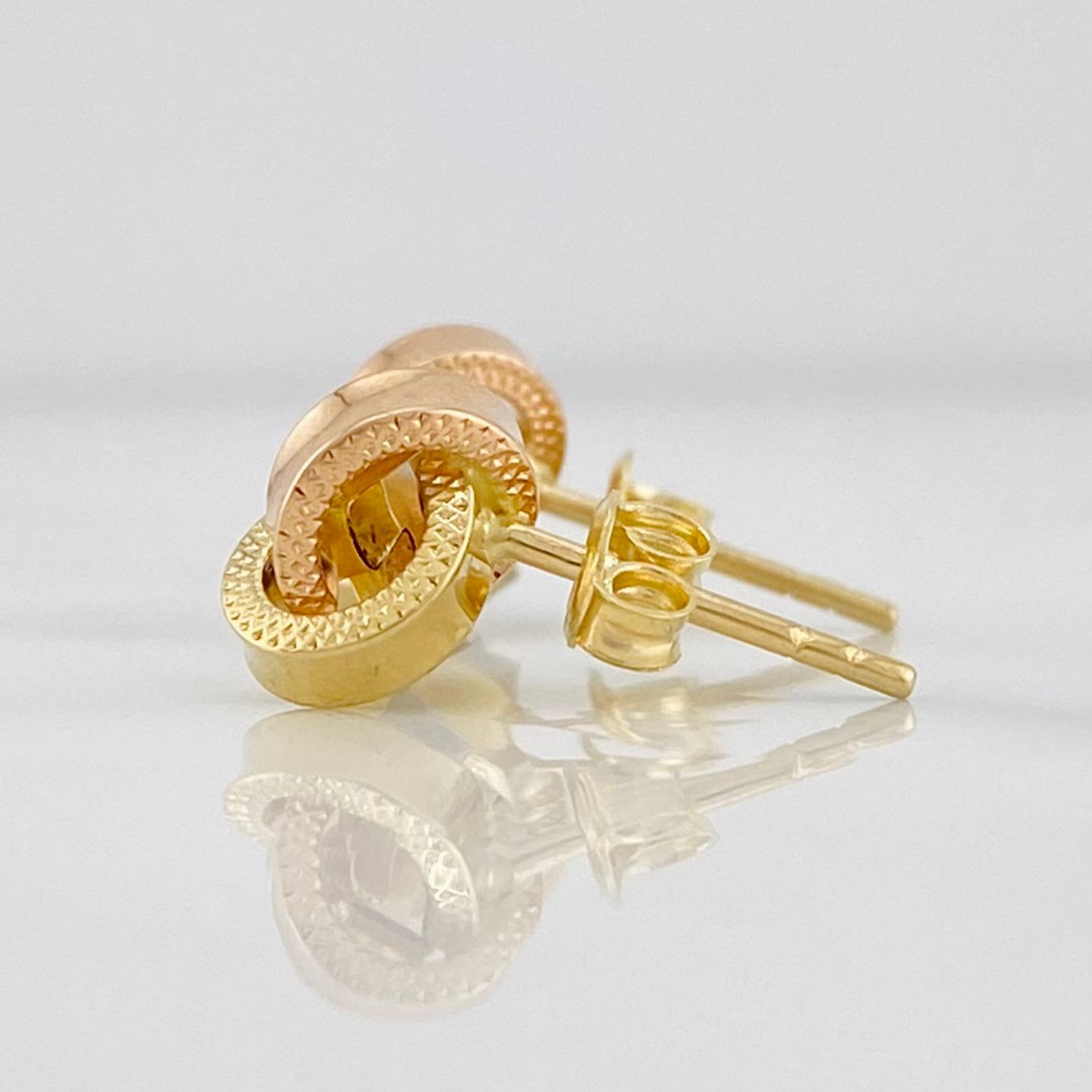 Topos Nudo 1.6g / in / 1.5mm Tres Oros 18K