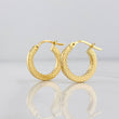 Candongas Piton 1.3g / 1/2 in Oro Amarillo 18K