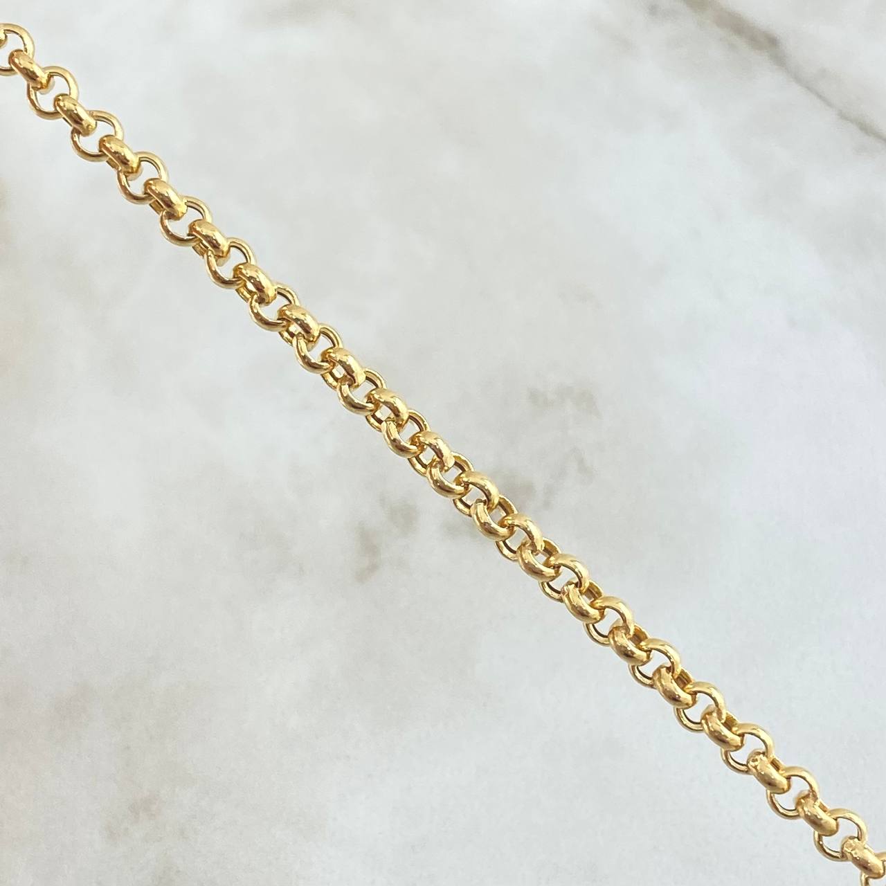Cadena Roll-On 10.85gr / 60cm / 4mm Oro Amarillo +3 18K