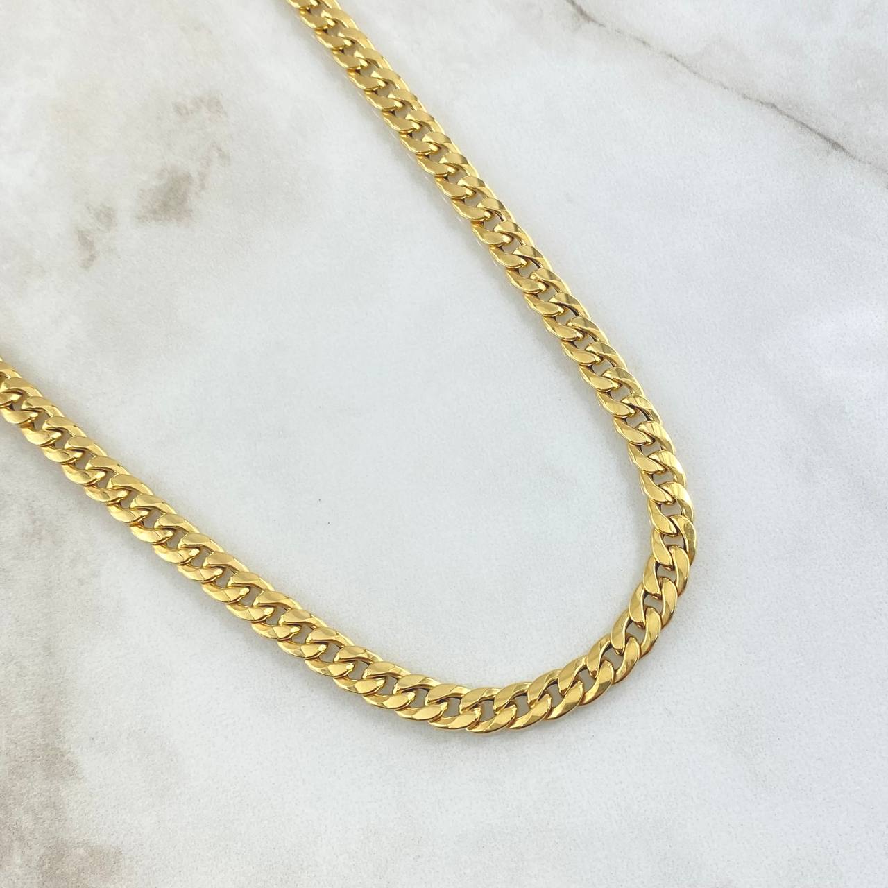 Cuban Links 12.5gr / 60cm / 5.6mm Lobster Claw Yellow Gold Box +0 18K ©