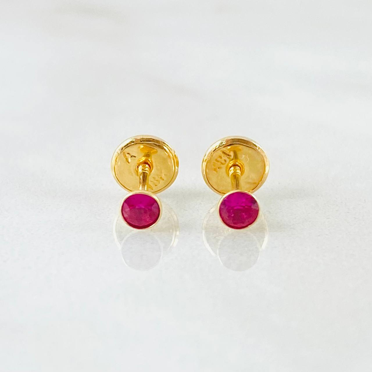 Topos Bisel 0.35g / in / 2.8mm Oro Amarillo 18K