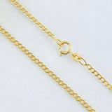 Cadena Cubana 1.9gr / 19 3/4 in / 1.8mm Oro Amarillo +1 18K