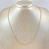 Cadena Cubana 1.9gr / 19 3/4 in / 1.8mm Oro Amarillo +1 18K