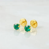 Topos Bisel 0.55gr / Oro Amarillo 18K