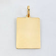 Dije Placa 2.2gr / 1 1/2 in / Oro Amarillo 18K ©
