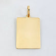 Dije Placa 2.15gr / 1 1/2 in / Oro Amarillo 18K