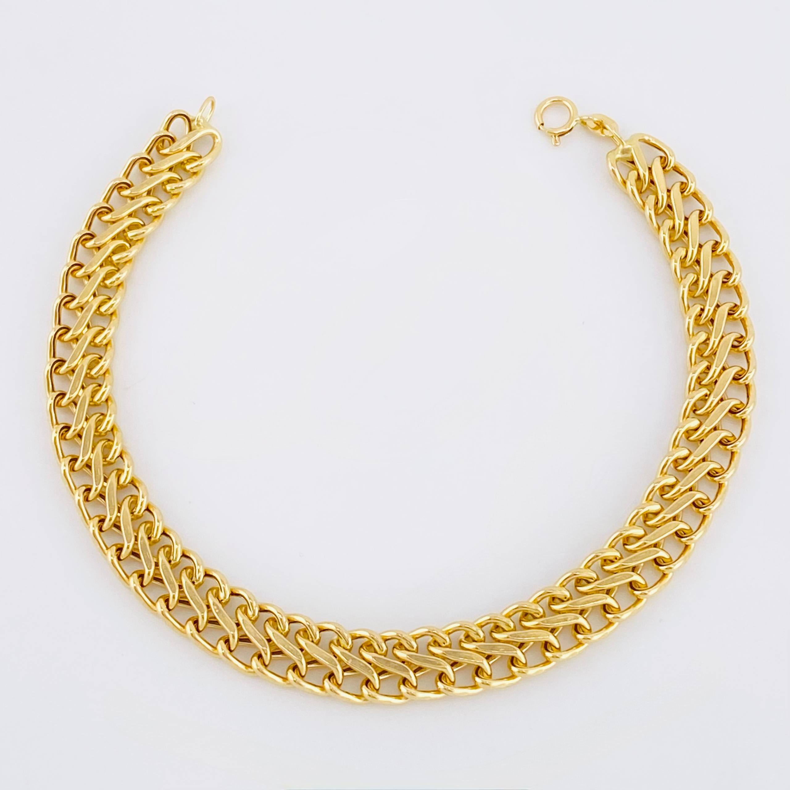 Pulso Sedusa 4.65gr / 7 1/4 in / 7.3mm Oro Amarillo +3 18K