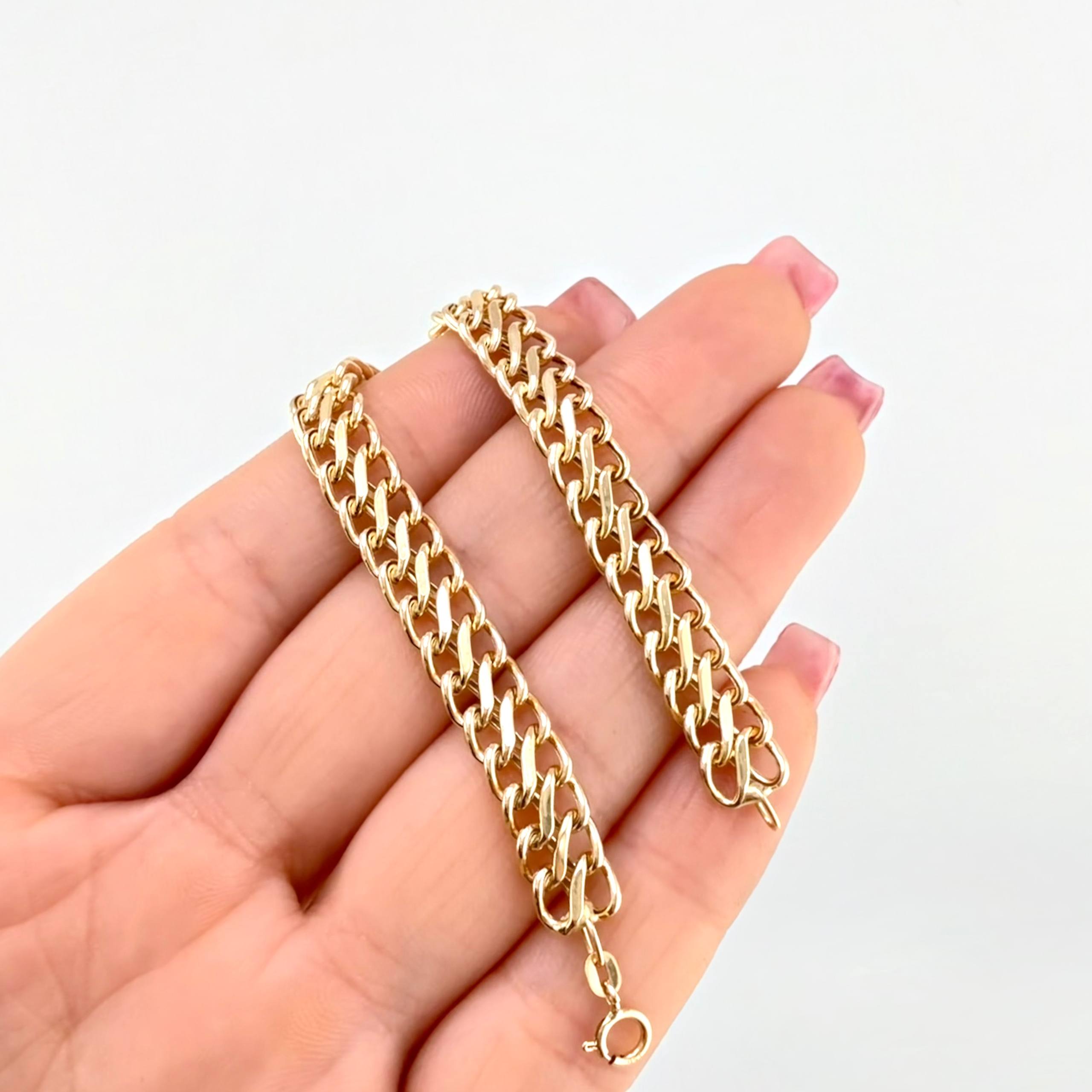 Pulso Sedusa 4.6gr / 7 1/4 in / 7.5mm Oro Amarillo +3 18K *