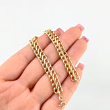 Pulso Sedusa 4.6gr / 7 1/4 in / 7.5mm Oro Amarillo +3 18K *