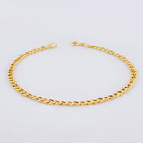 Pulso cubana 1.75gr / 7 1/4 in / 3.1mm Oro Amarillo +1 18K ©