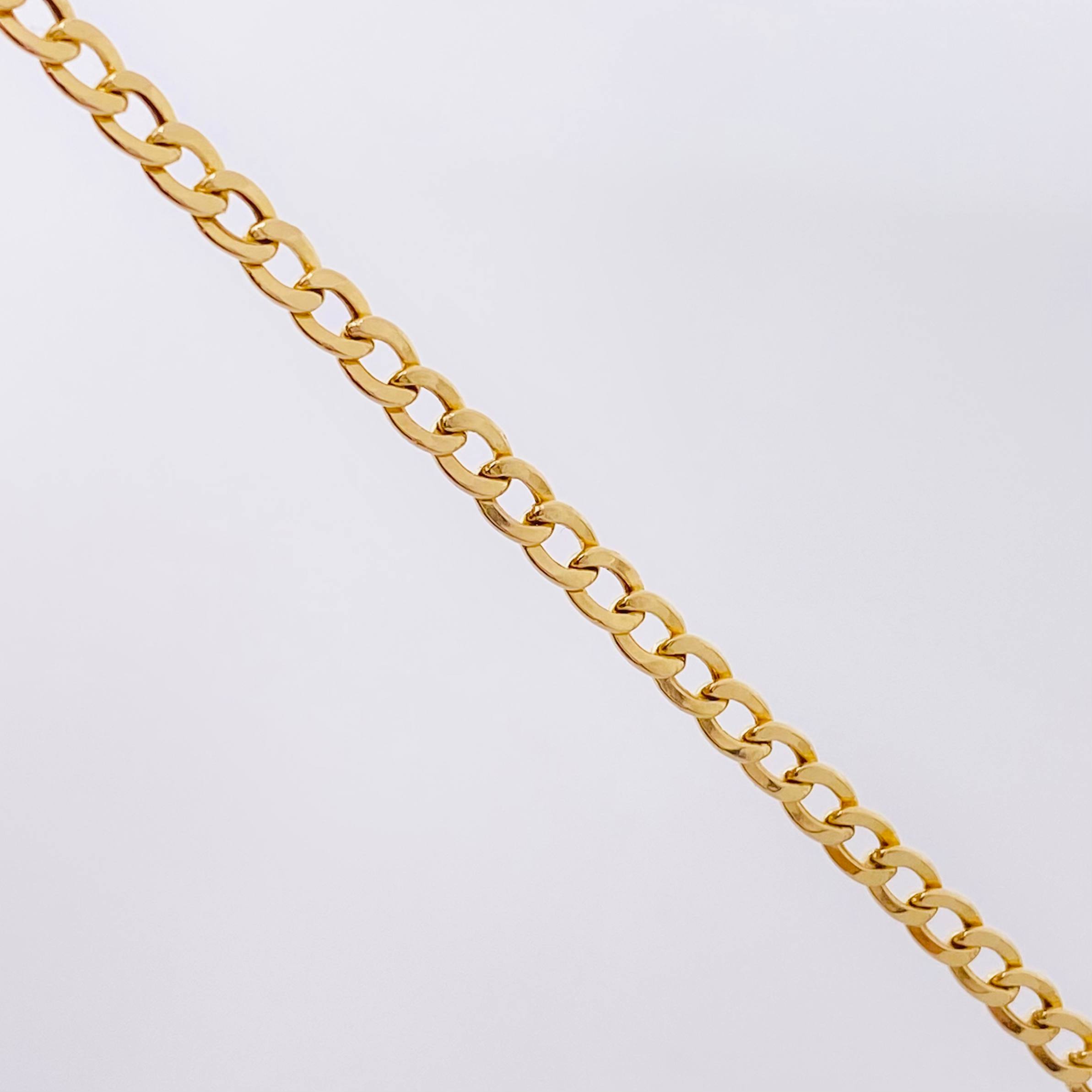 Pulso Cubano 1.8gr / 7 1/4 in / 3.15mm Oro Amarillo +1 18K