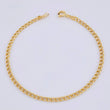 Pulso Cubana 1.8gr / 7 in / 3.2mm Oro Amarillo +1 18K ©