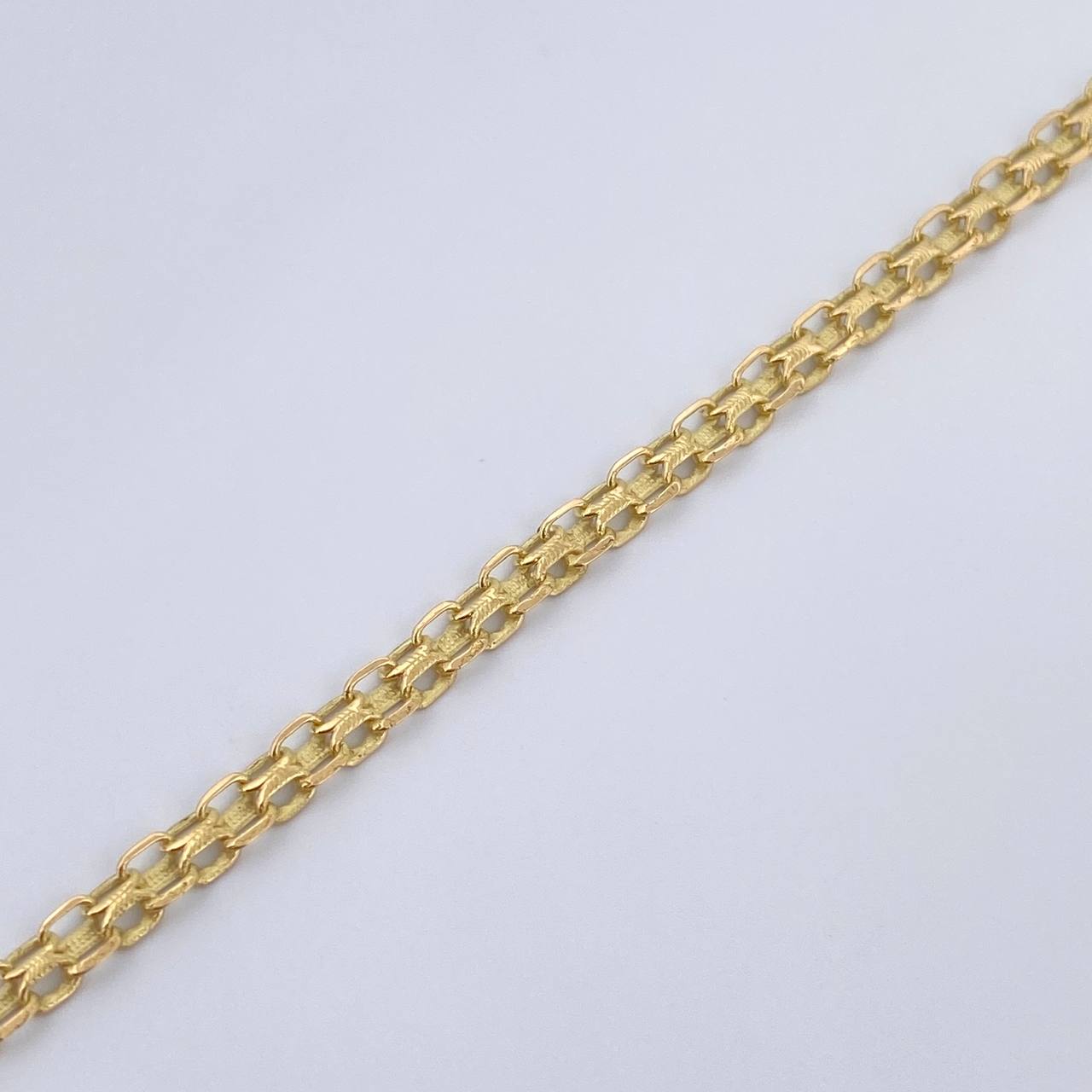 Bismark Bracelet 3.35gr / 19cm / 3mm 18K Yellow Gold $