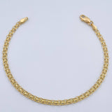 Bismark Bracelet 3.35gr / 19cm / 3mm 18K Yellow Gold $