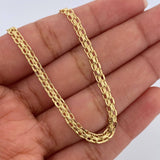 Pulso Chino 2.9gr / 18.8cm / 3mm Oro Amarillo 18K $