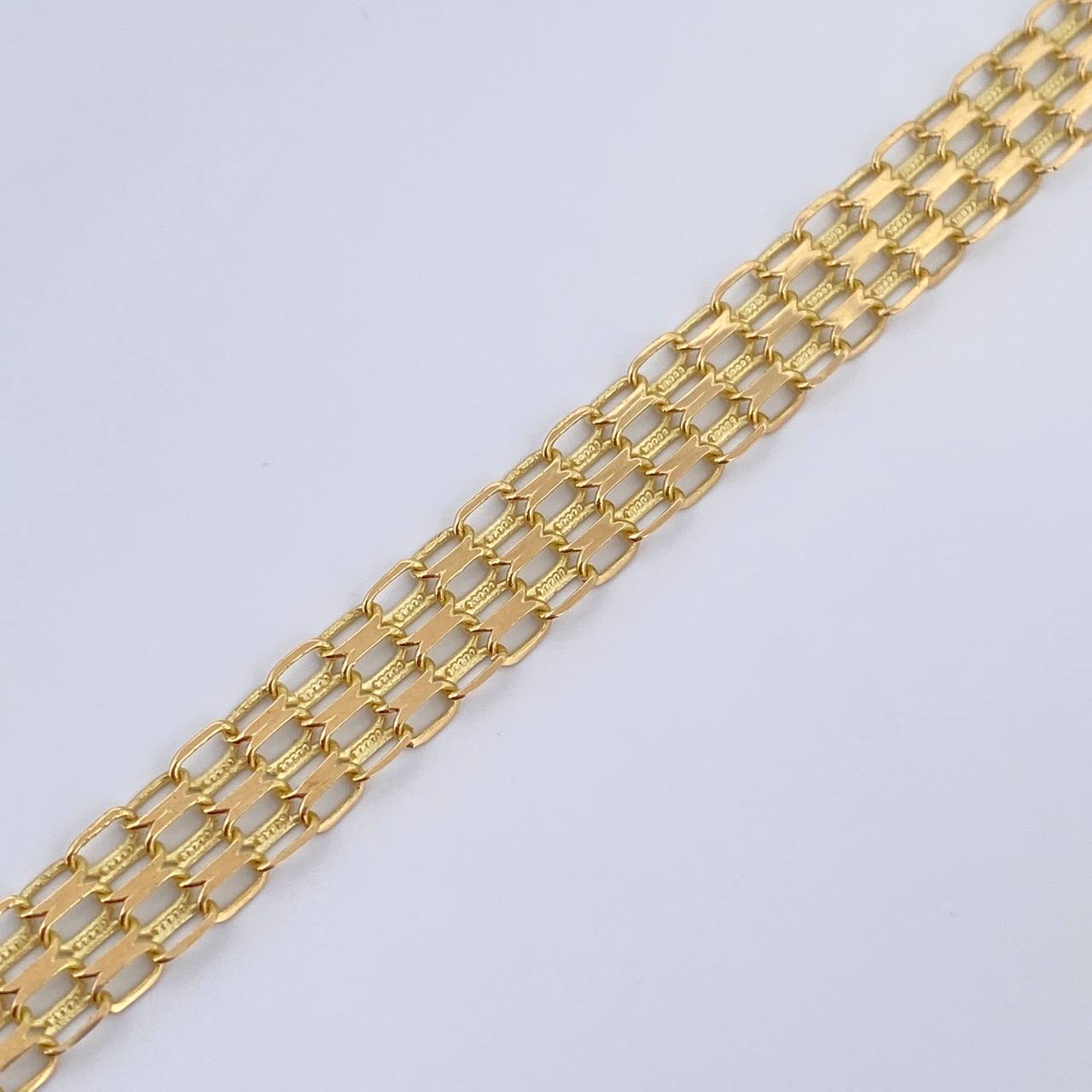 Bismark Bracelet 7.55gr / 21cm / 7mm 18K Yellow Gold $
