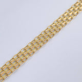 Bismark Bracelet 7.55gr / 21cm / 7mm 18K Yellow Gold $