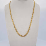 Cadena China 8.85gr / 60.7cm / 2.9mm Oro Amarillo 18K $