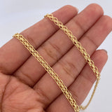 Cadena China 8.85gr / 60.7cm / 2.9mm Oro Amarillo 18K $