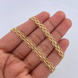 Cadena China 11.95gr / 59.5cm / 4.9mm Oro Amarillo 18K $
