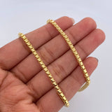 Cadena Infinito Tipo Veneciana 16.1gr / 61cm / 3mm Oro Amarillo +2 18K $