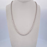Cadena Militar 14.65gr / 60.4cm / 2.7mm Diamantado Luna Oro Blanco +3 18K &
