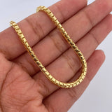 Bracelet 6.55gr / 21.3cm / 2.9mm Lobster Claw White Zircons Two Yellow White Gold +2 18K $