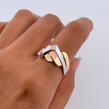 Alliance Ring 4.65gr / T6 1/4 / Three Golds 18K $
