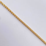 Venetian Bracelet 3.75gr / 18.5cm / 2.6mm Yellow Gold +3 18K &