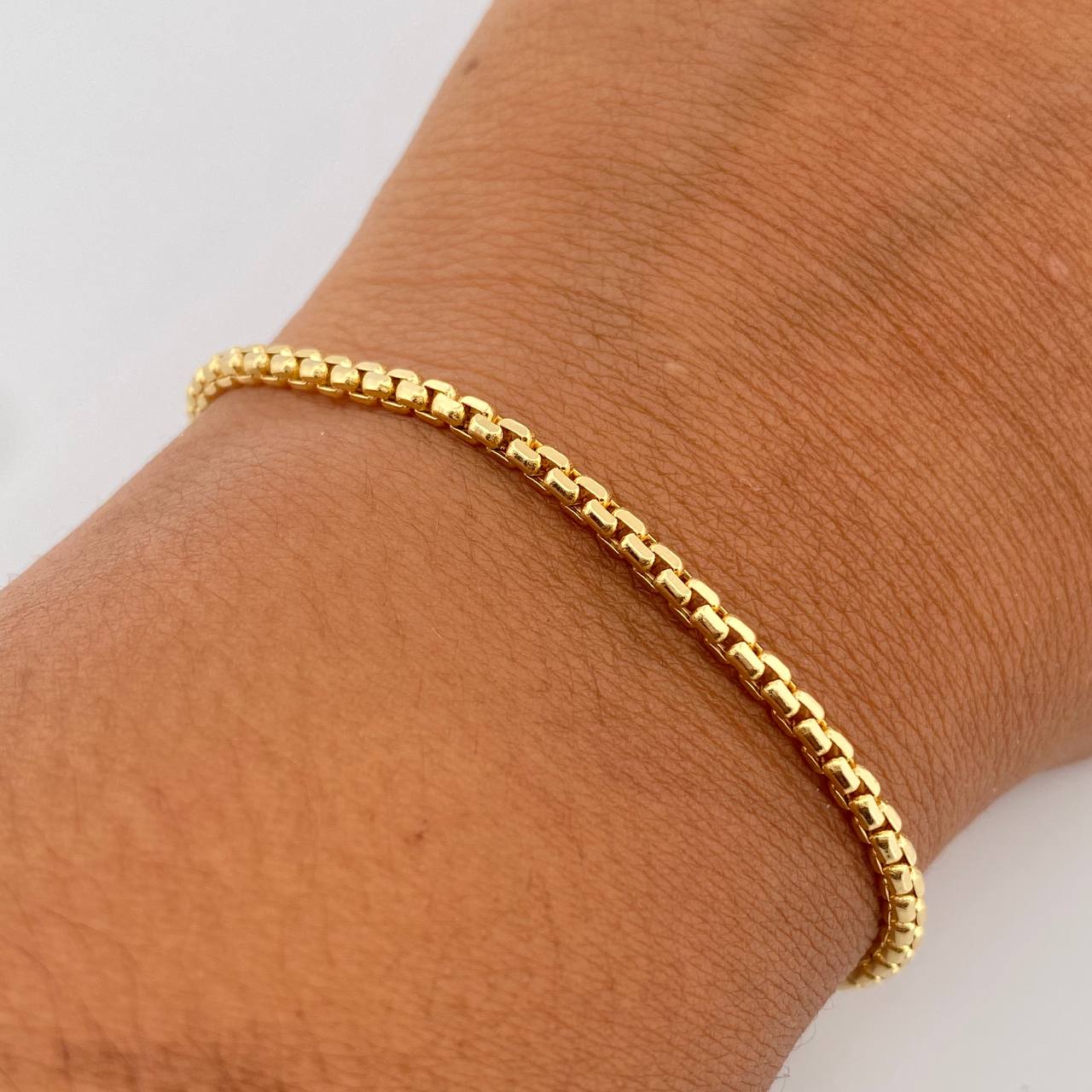 Venetian Bracelet 3.75gr / 18.5cm / 2.6mm Yellow Gold +3 18K &
