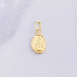 Pendant Virgen del Carmen 0.25g / 1/2 in 18K Yellow Gold