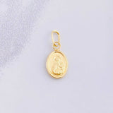 Pendant Virgen del Carmen 0.25g / 1/2 in 18K Yellow Gold